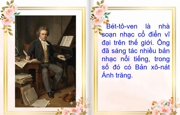 Bài đọc AI Bét-tô-ven và Bản Xô-nát Ánh Trăng